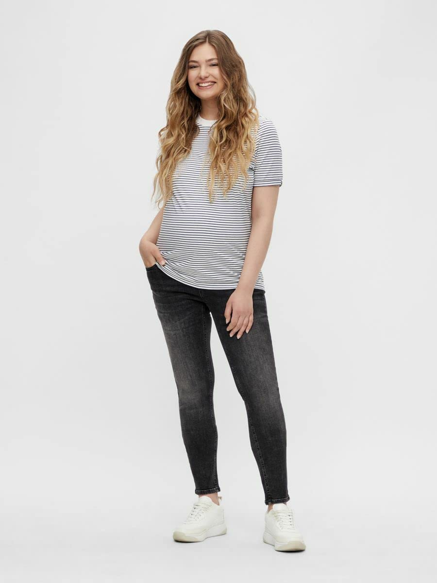 mamalicious-mlcalifornien-org-slim-jeans-umstandsjeans-mit-gummiband-slim-fit-kn image 5