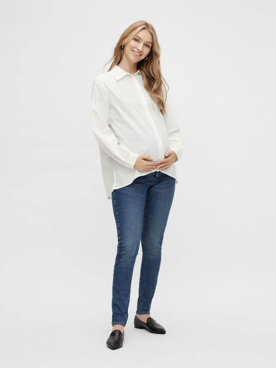 mamalicious-damen-mlparis-slim-a-jeans image 5