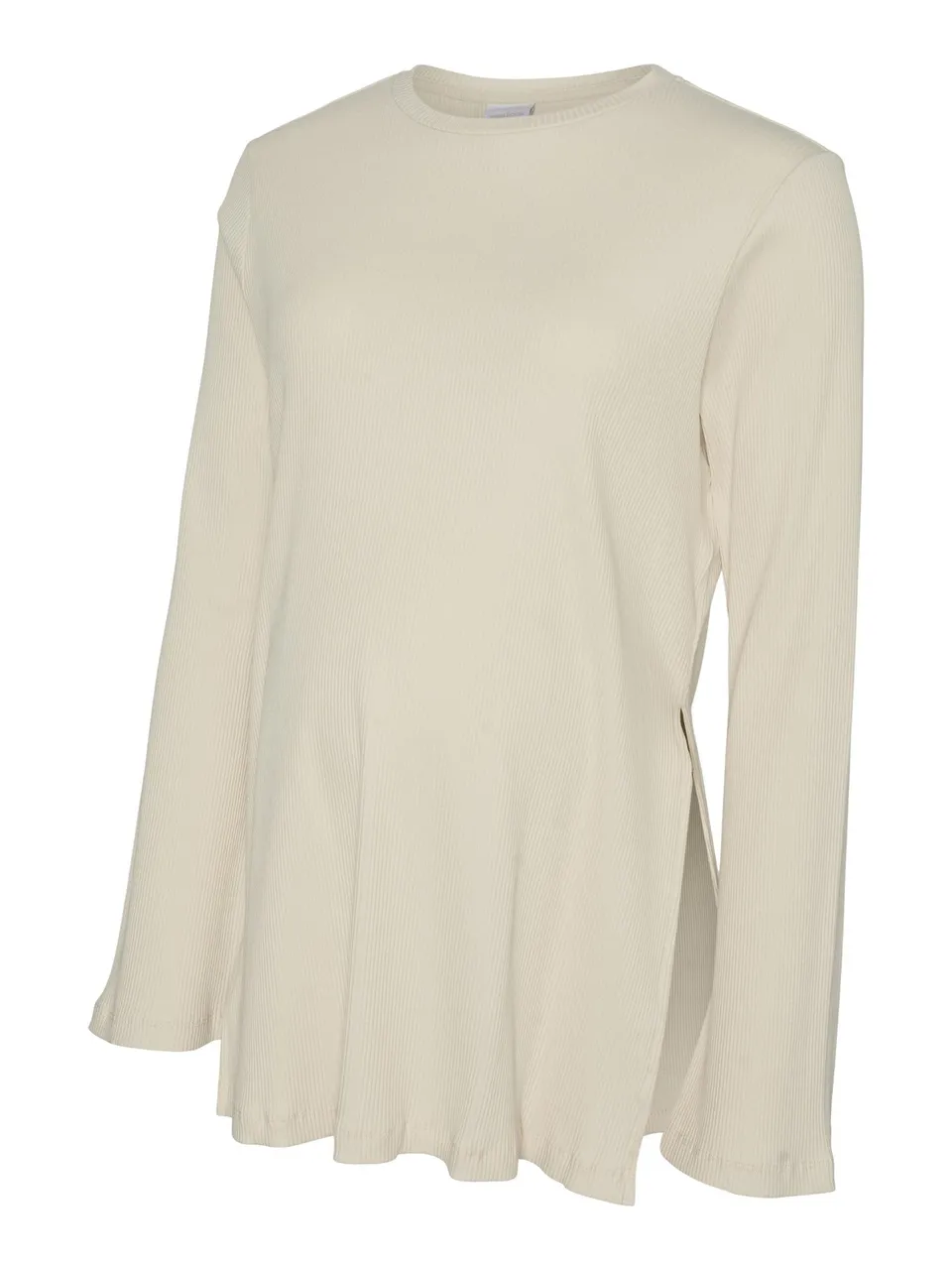 mamalicious-umstands-bluse-mlpilar-rundhals-langarm-extra-lang-seitenschlitze-2- image 1