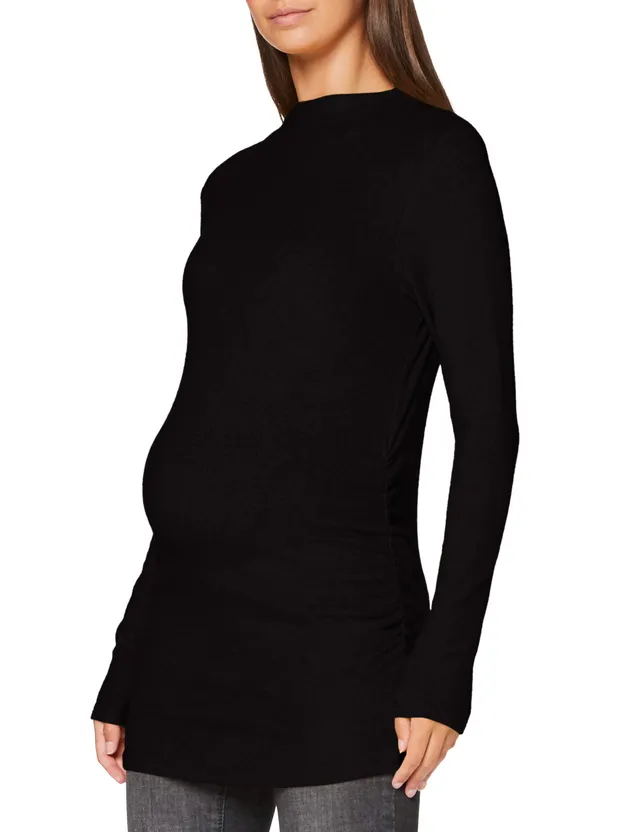 noppies-maternity-top-bedford-langarm-oberteil-in-schwarz-f-r-schwangerschaft-st image 1