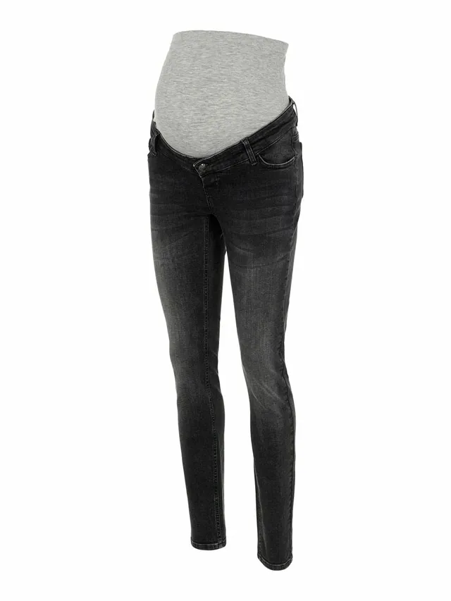 mamalicious-mlcalifornien-org-slim-jeans-umstandsjeans-mit-gummiband-slim-fit-kn image 1