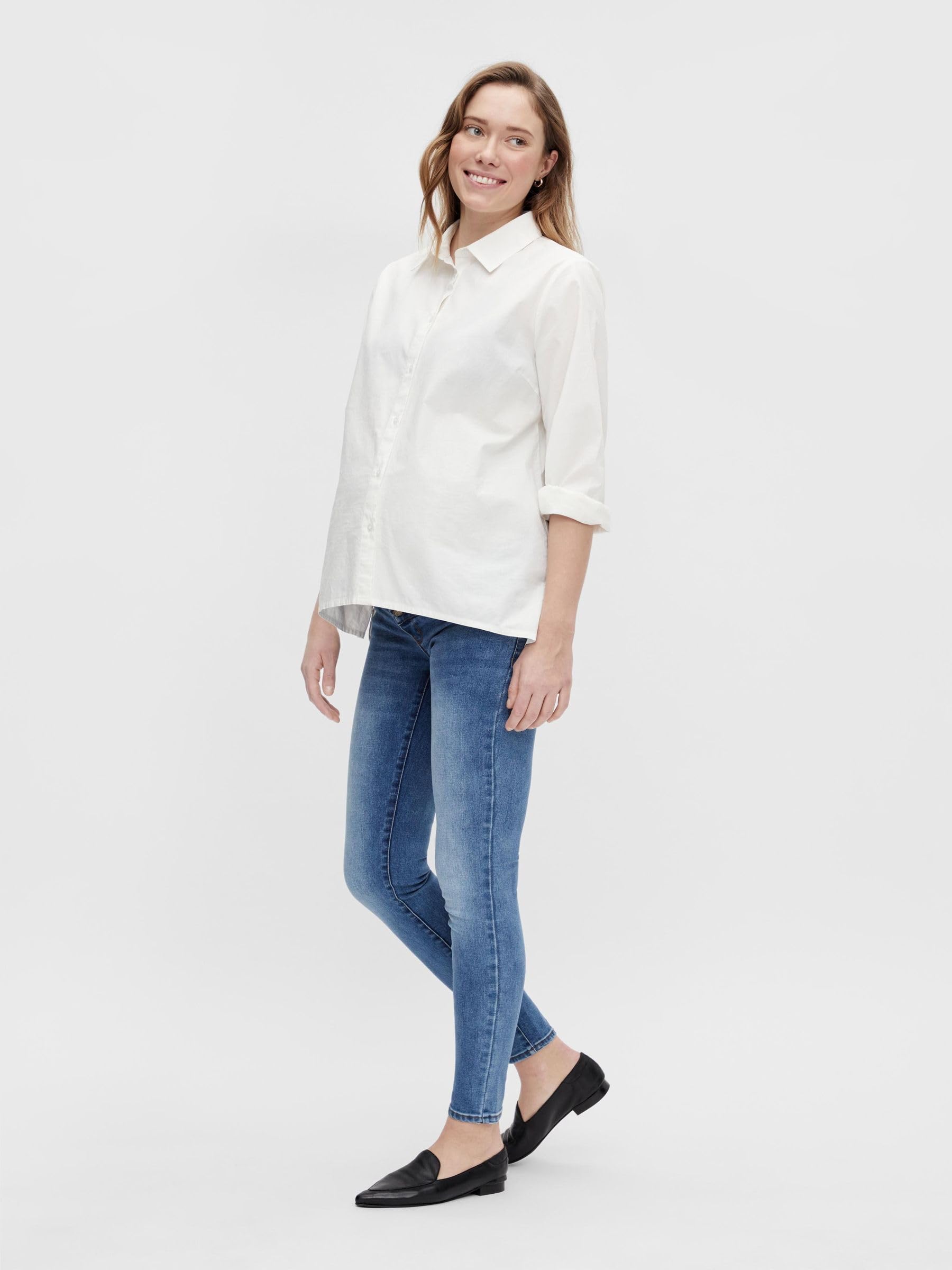 mamalicious-damen-jeans-mlnewyork-mb-slim-recycled-umstandsgeeignete-slim-fit-je image 4