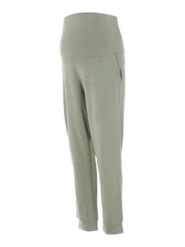 mamalicious-damen-mlcaylee-jrs-pant-e-a-hose-einfarbige-umstandshose-mit-elastis image 7