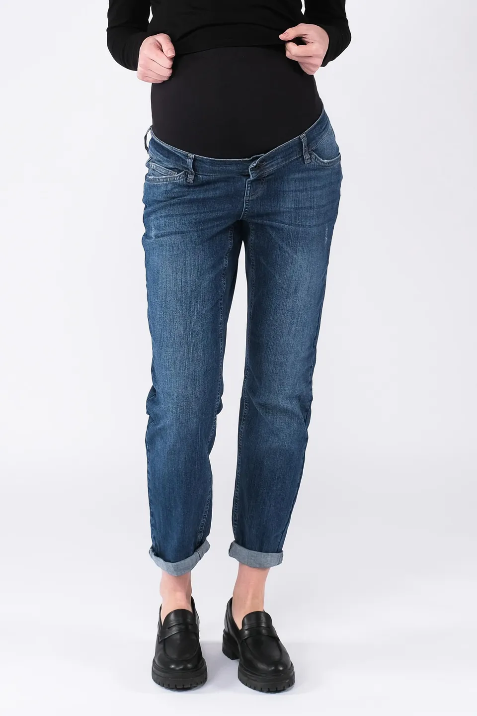 love2wait-jeans-norah-mom-fit-dark-wash-umstandsjeans-l-nge-32 image 1