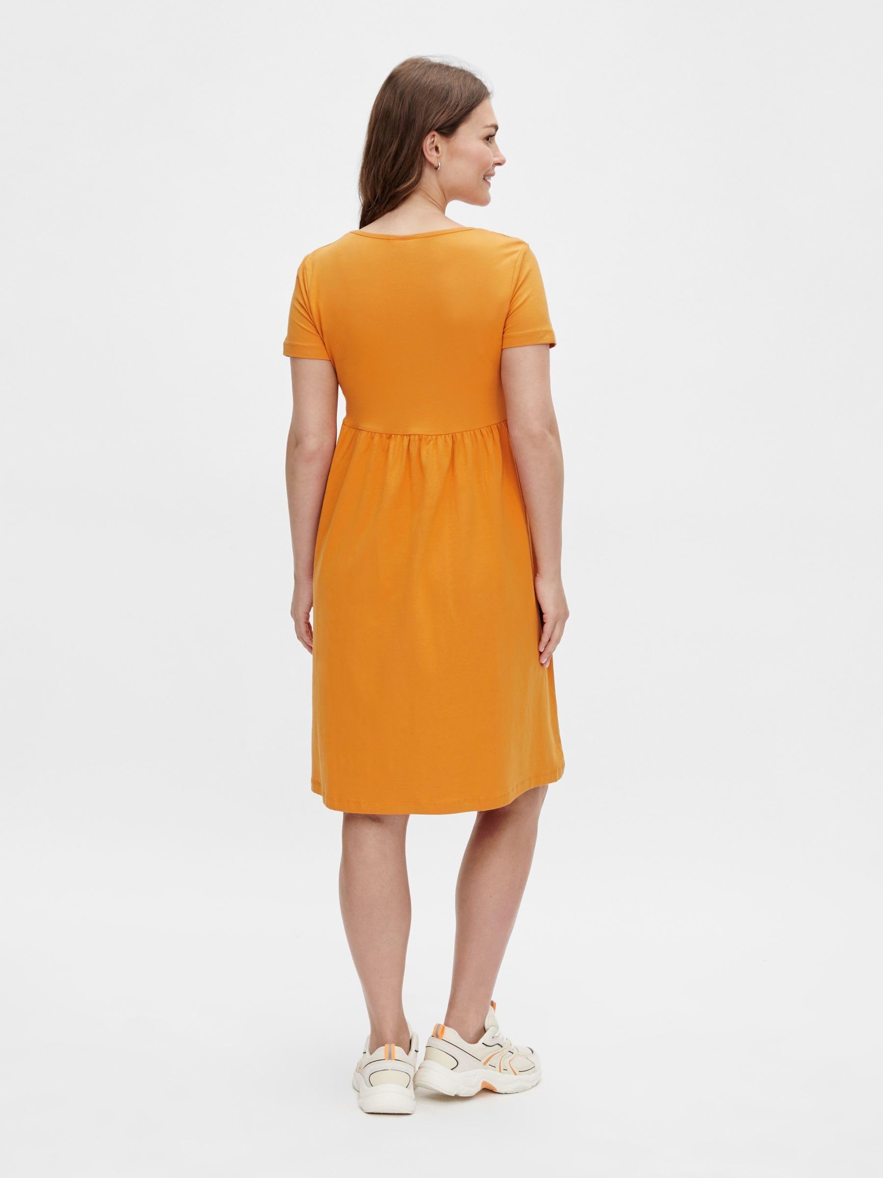 mamalicious-umstandskleid-mlsandra-kurz-v-ausschnitt-bund-ber-dem-bauch image 3