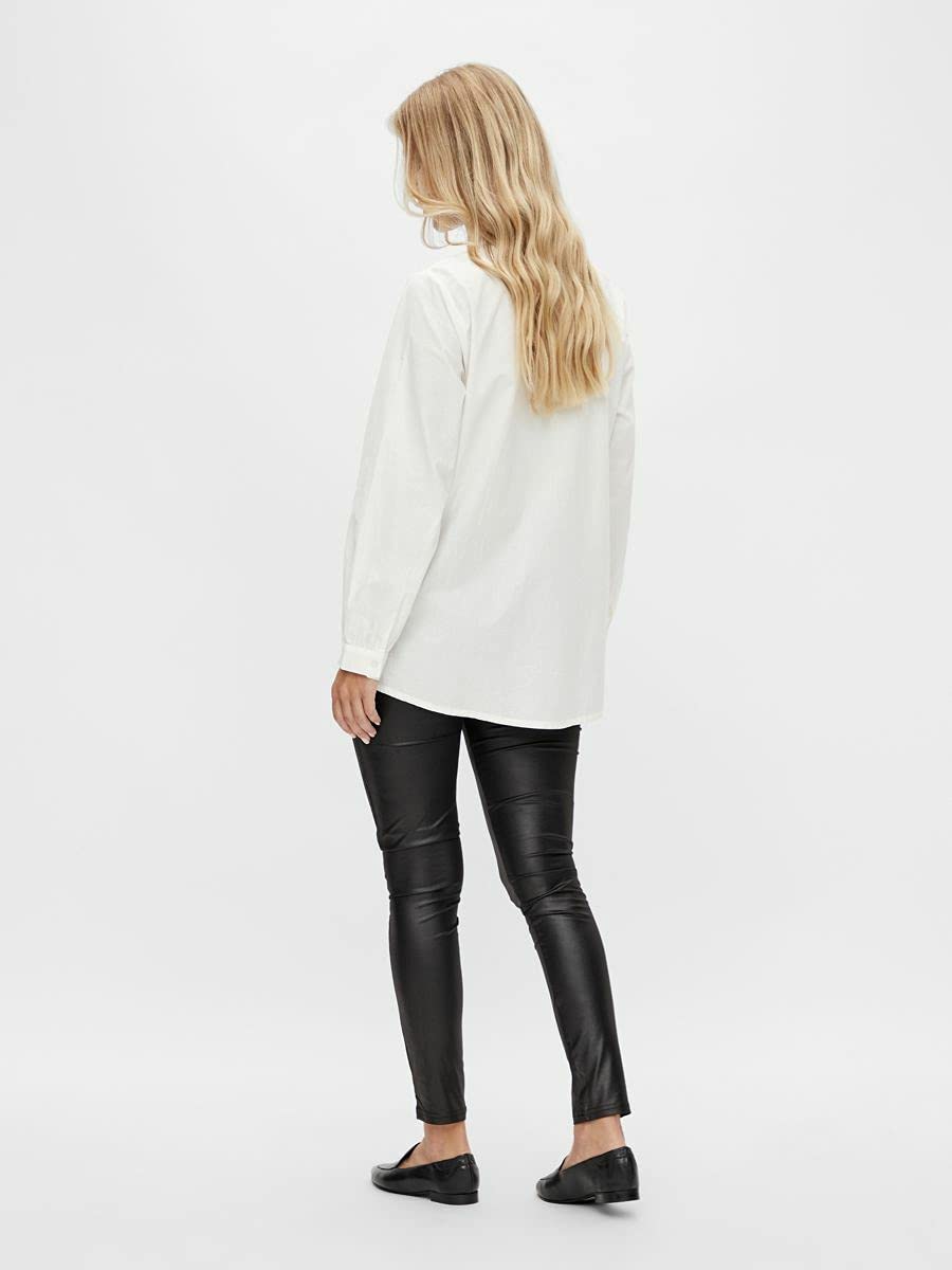 mamalicious-damen-mlnewtessa-jersey-high-waist-umstandsleggings-schwarz-bequem image 5