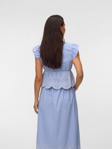 mamalicious-mlpilar-umstandsbluse-mit-v-ausschnitt-und-lochstickerei image 8