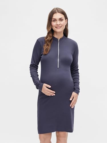 mamalicious-umstandskleid-mit-stillfunktion-biobaumwolle-rei-verschluss-stehkrag image 8