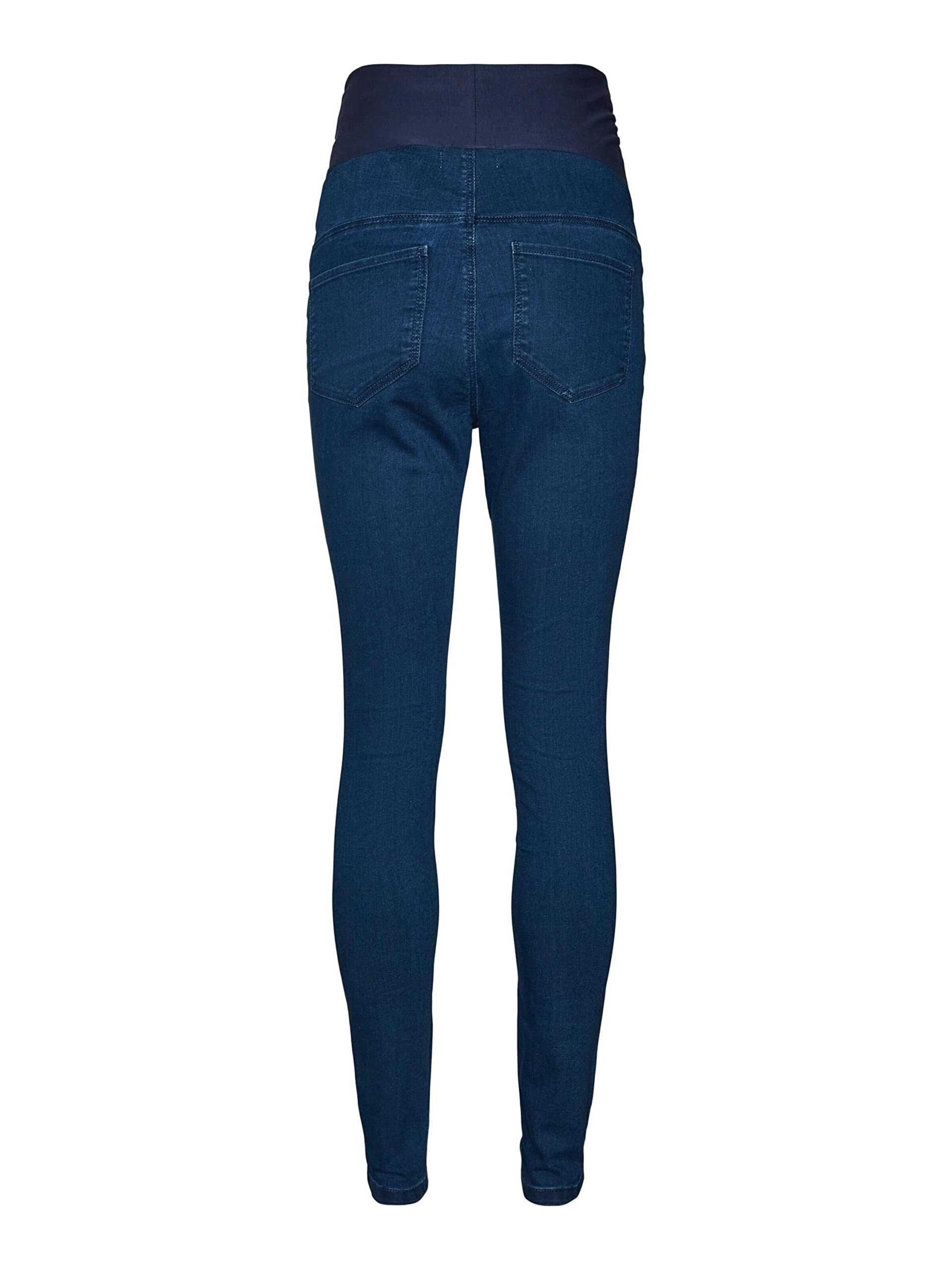 mamalicious-echo-blue-denim-umstandsjeans-stylische-schwangerschaftsjeans image 2