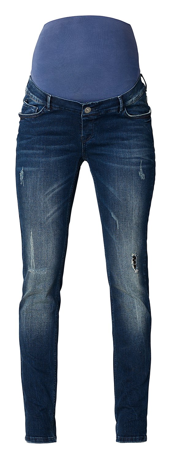 noppies-damen-jeans-otb-slim-mila-medium-aged-restored-umstandsjeans image 1