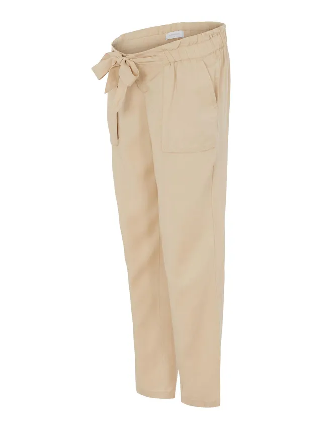 mamalicious-mlnewbethune-umstandshose-paperbag-stil-mit-bindeg-rtel image 1