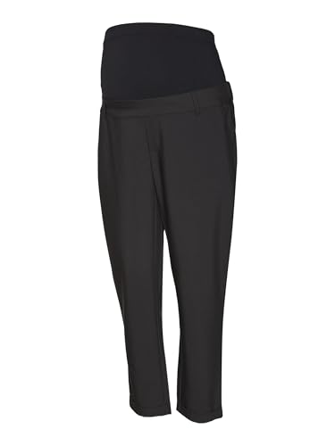 mamalicious-umstands-chinohose-mit-mid-rise-umschlagbaren-s-umen-und-bumpband-be image 7