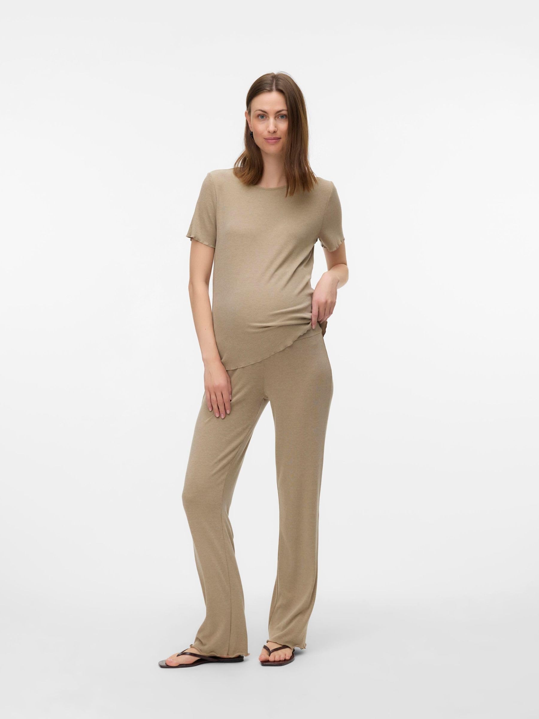 mamalicious-umstands-hose-mit-hoher-taille-und-bauchband-normal-geschnitten image 4