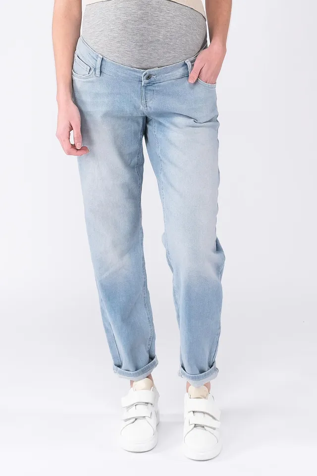 love2wait-jeans-norah-32-mom-fit-umstandsjeans-in-light-wash image 1