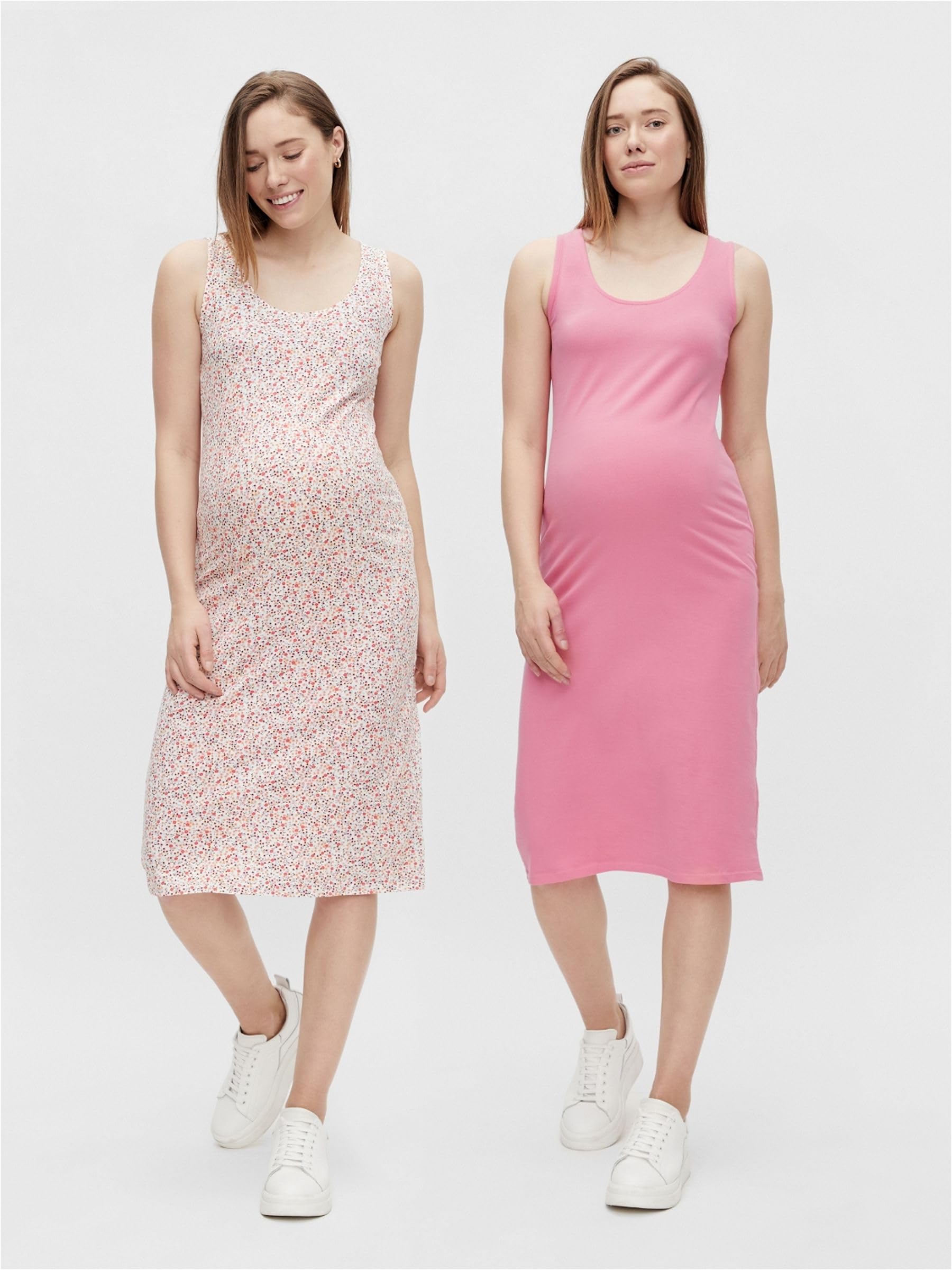 mamalicious-damen-umstandskleid-mlmacy-im-2er-pack-bequeme-stillkleider-2-st-ck image 2