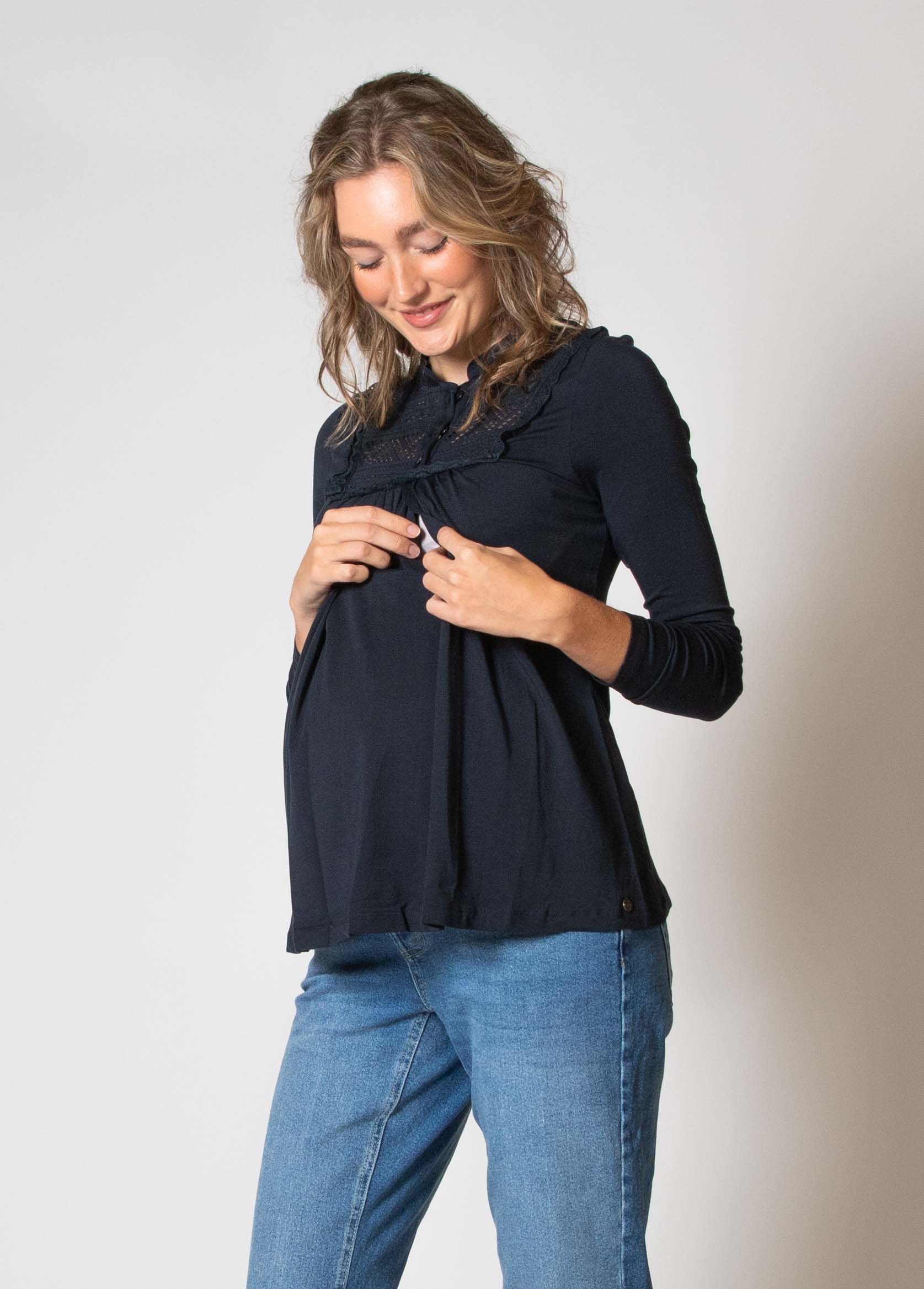 love2wait-shirt-l-sl-nursing-ecovero-langarm-stilloberteil-mit-versteckter-still image 4