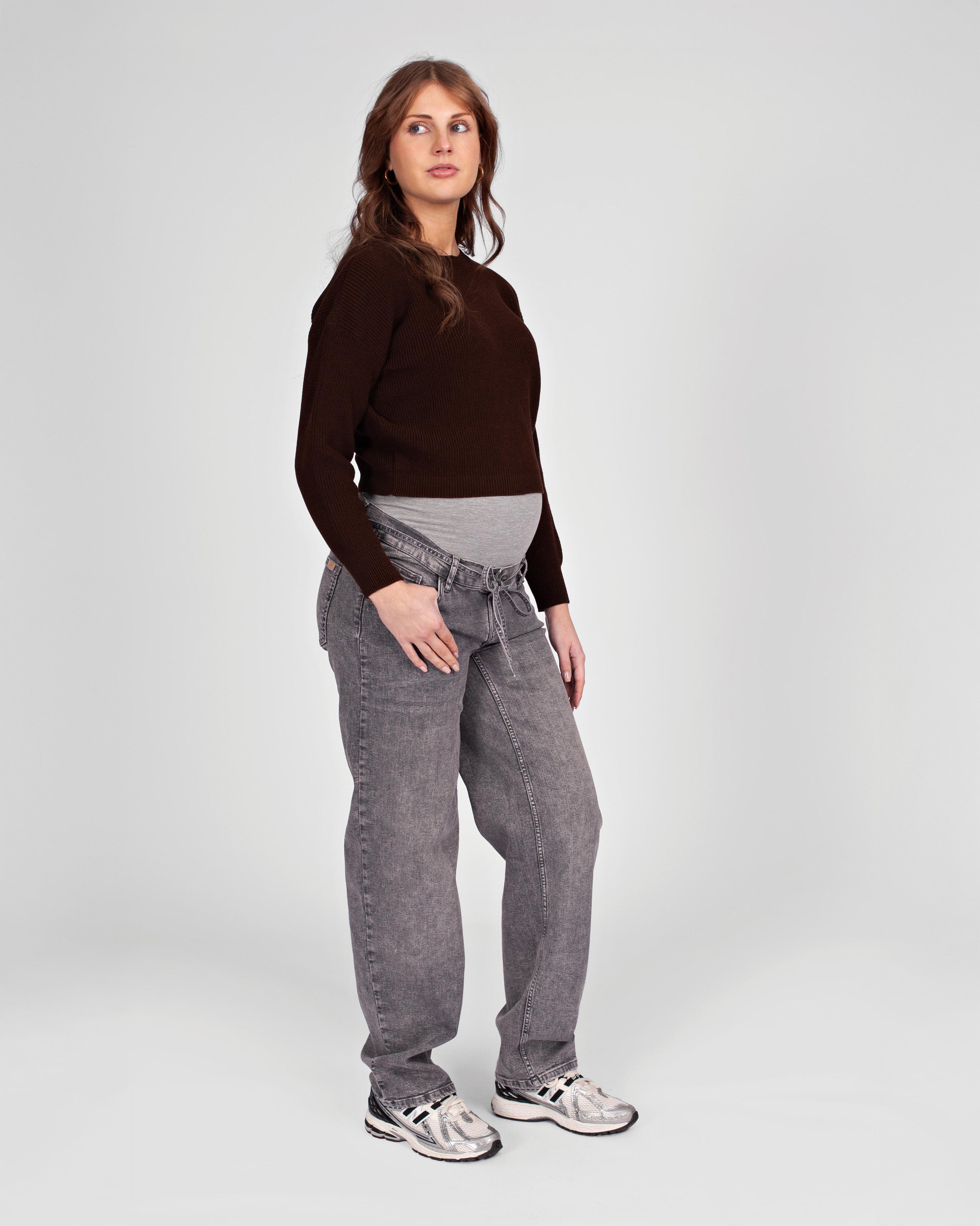 love2wait-kate-tapered-fit-graue-umstands-denim-mit-kordelzug image 8