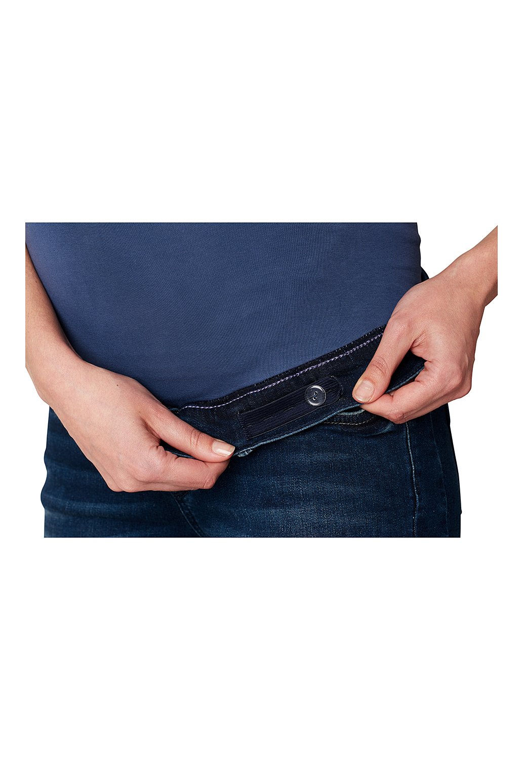 noppies-damen-jeans-otb-slim-mila-medium-aged-restored-umstandsjeans image 6