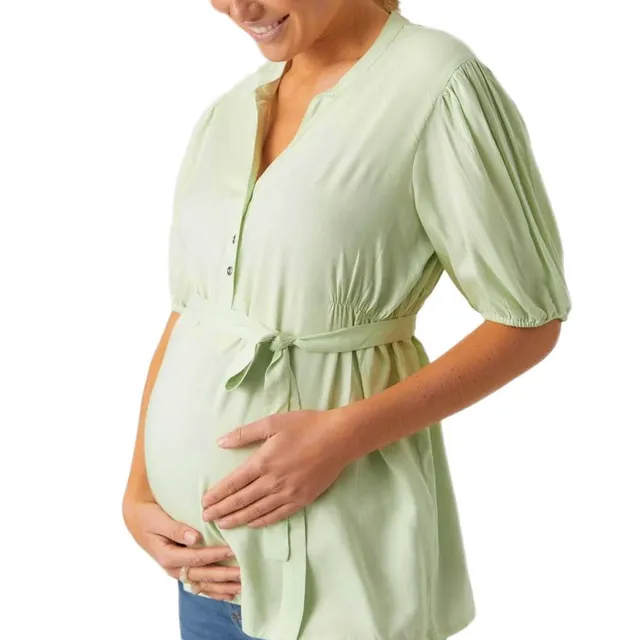 mamalicious-umstands-bluse-mlpilar-2-in-1-stillbluse-mit-v-ausschnitt-und-ballon image 1