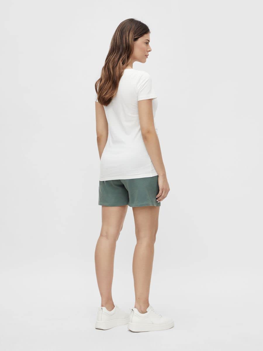 mamalicious-damen-mlcarla-lounge-sweat-shorts-bequeme-freizeithose-f-r-schwanger image 3