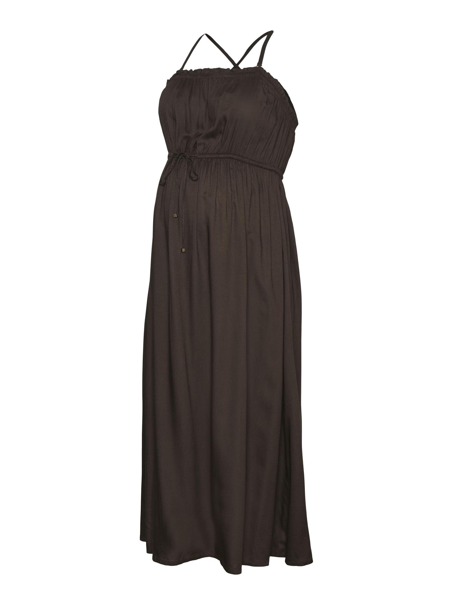 mamalicious-umstands-kleid-mit-trapezausschnitt-und-verstellbaren-tr-gern-ohne-r image 1