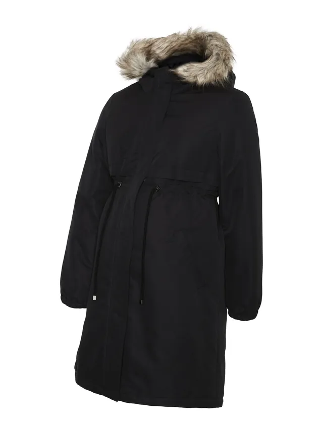 mamalicious-umstands-parka-mlamy-2-in-1-wintermantel-mit-abnehmbarem-kunstfellkr image 1