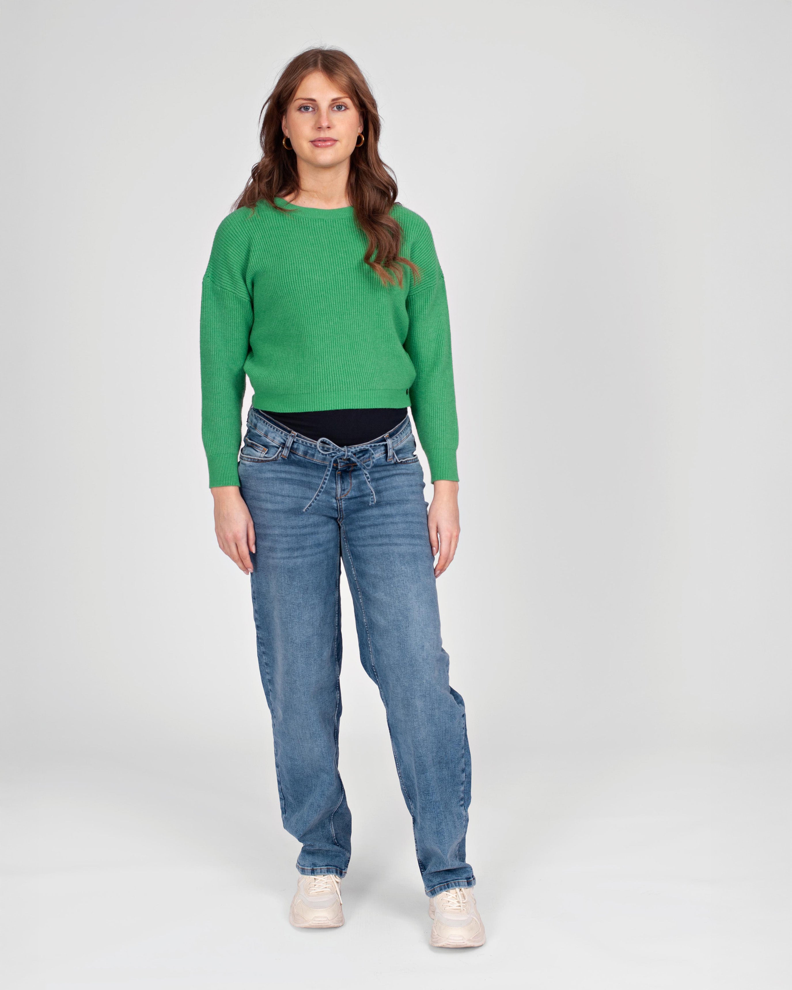 love2wait-jeans-kate-tapered-fit-mit-elastischem-bund-und-bindeg-rtel-in-stone-w image 6