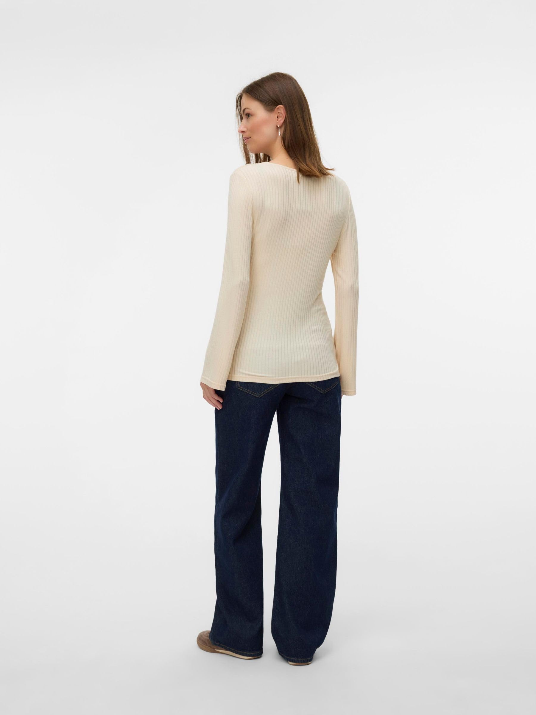 mamalicious-damen-stillbluse-mlpilar-normal-geschnittene-langarm-bluse-mit-v-aus image 4
