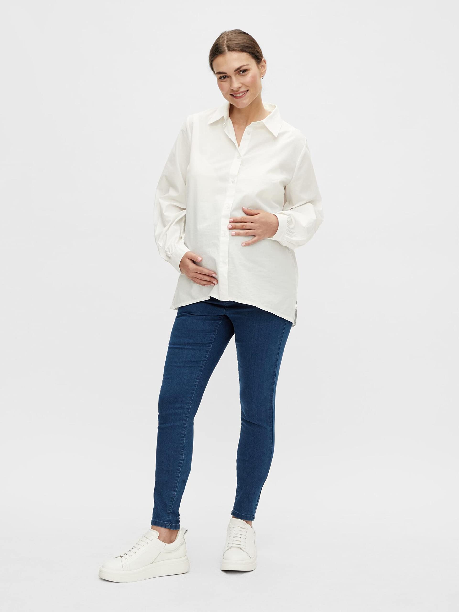 mamalicious-echo-blue-denim-umstandsjeans-stylische-schwangerschaftsjeans image 4