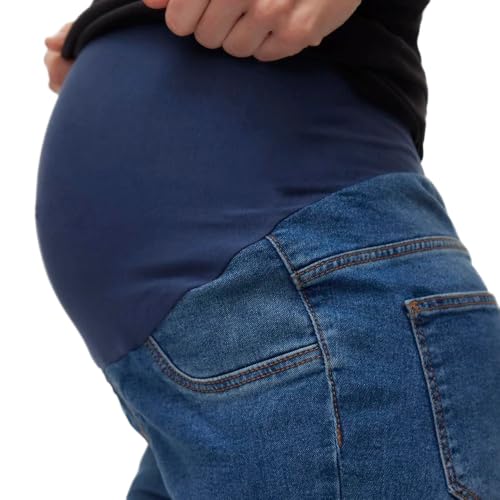 mamalicious-damen-jeans-echo-blue-denim-xs image 8