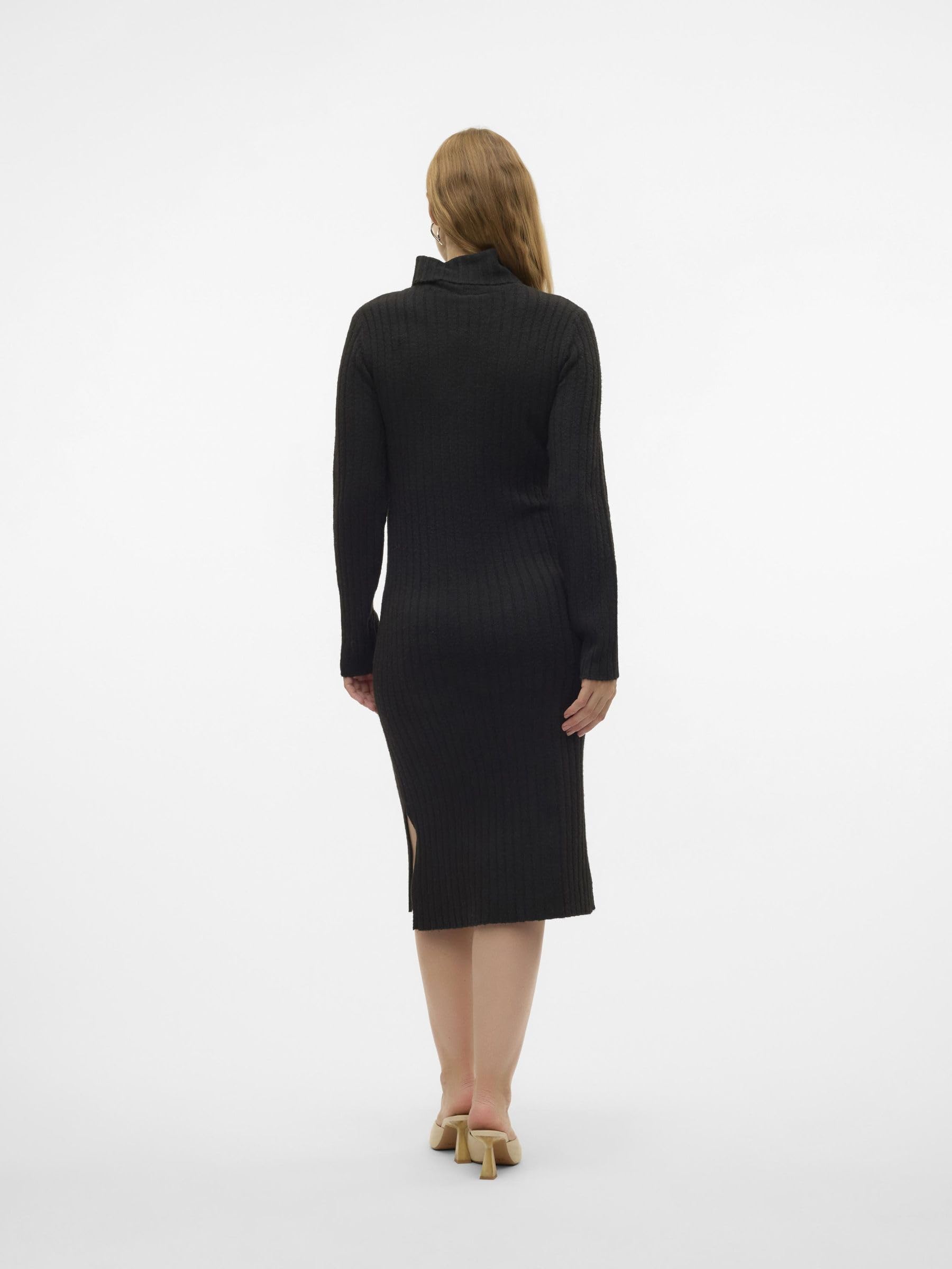 mamalicious-mlsuniva-june-ls-knit-midi-dress-2f-noos-langarm-strickkleid-in-midi image 3