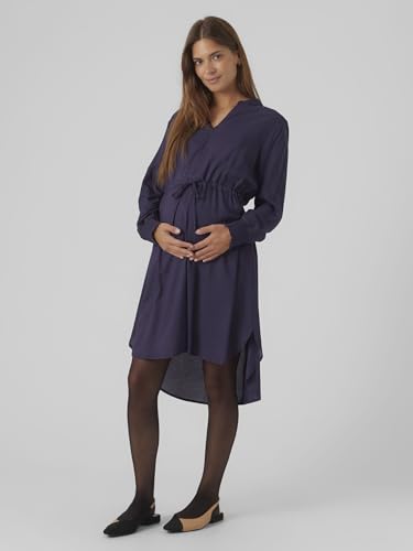 mamalicious-mlzion-lia-shirtkleid-2-in-1-stillkleid-mit-rei-verschluss-knielang image 8