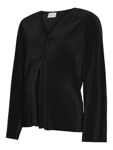 mamalicious-strickjacke-mit-v-ausschnitt-langarm-knopf-details-f-r-schwangere image 6