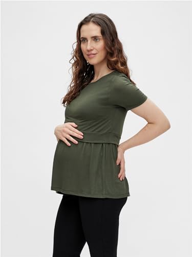 mamalicious-mlpilar-damen-t-shirt-mit-stillfunktion-recyceltes-polyester image 7