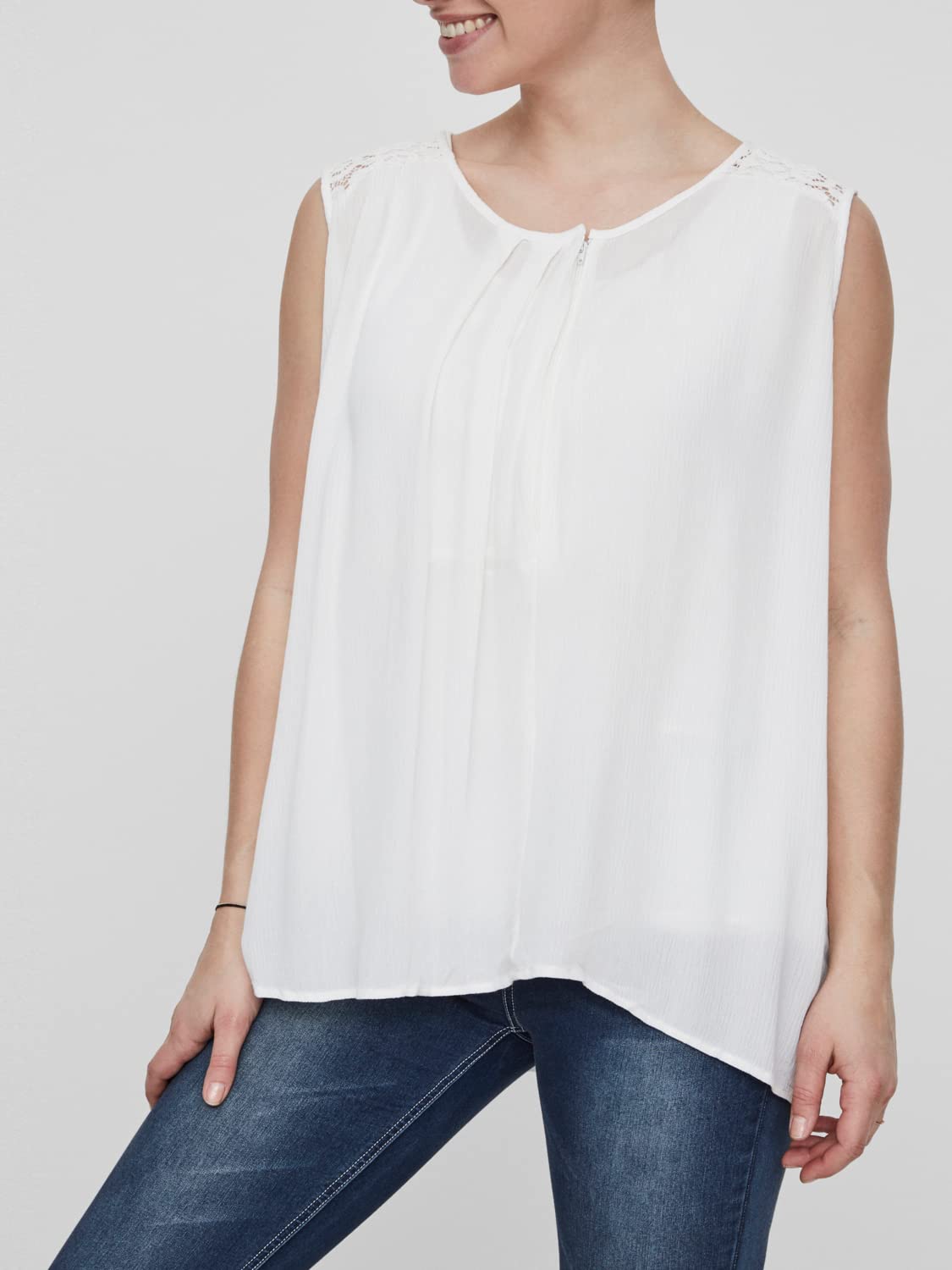 mamalicious-damen-mlvanny-lia-s-l-woven-top-nf-top-still-und-umstandstop-kurzarm image 2