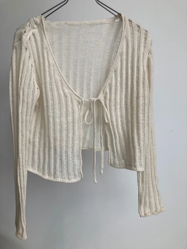 love2wait-cardigan-wrap-ajour-sand image 1