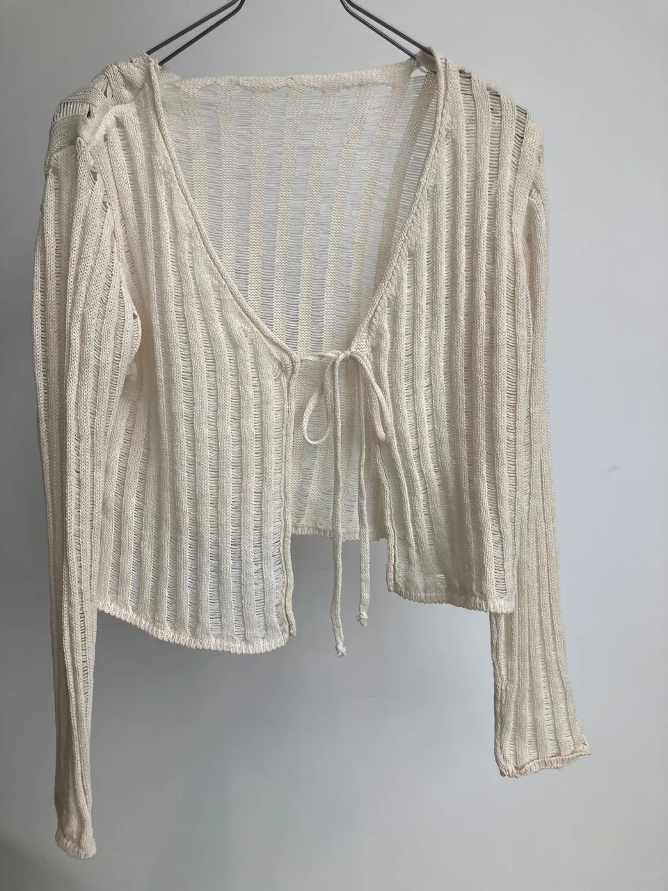 love2wait-cardigan-wrap-ajour-sand image 1