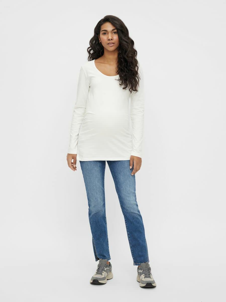 mamalicious-damen-mllea-organic-l-s-top-2er-pack-umstandslangarmshirt image 3