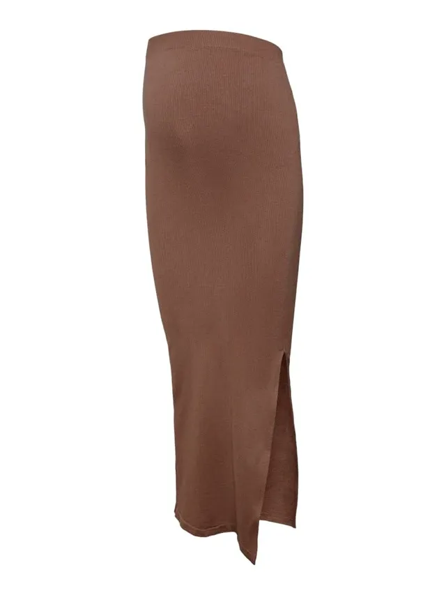 mamalicious-mlalanis-seamless-al-rib-skirt-hw-noos-nahtloser-umstands-rock-mit-h image 1