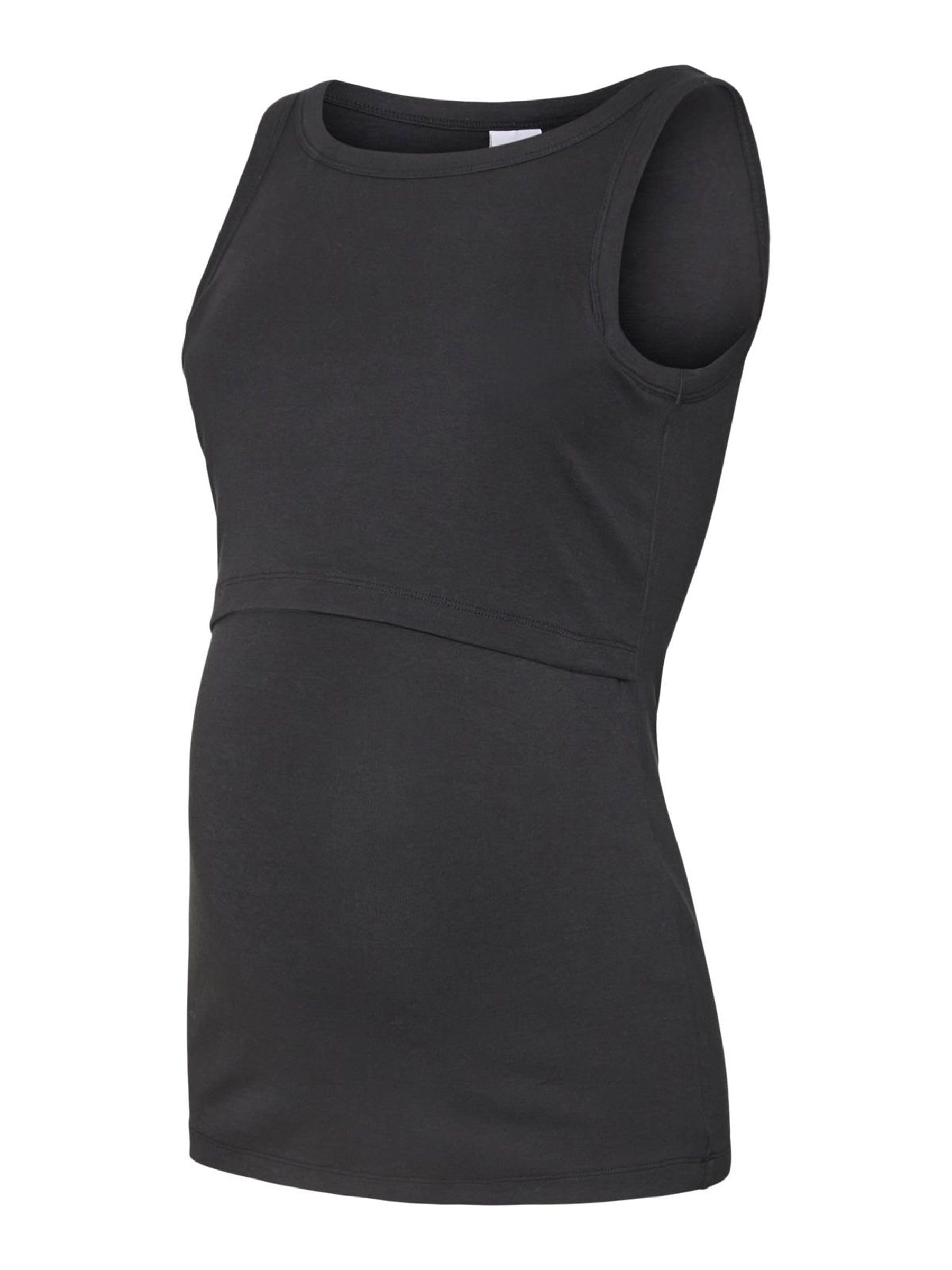mamalicious-umstands-top-mlpilar-rundhals-rmellos-slim-fit-2-in-1-stillfunktion image 1