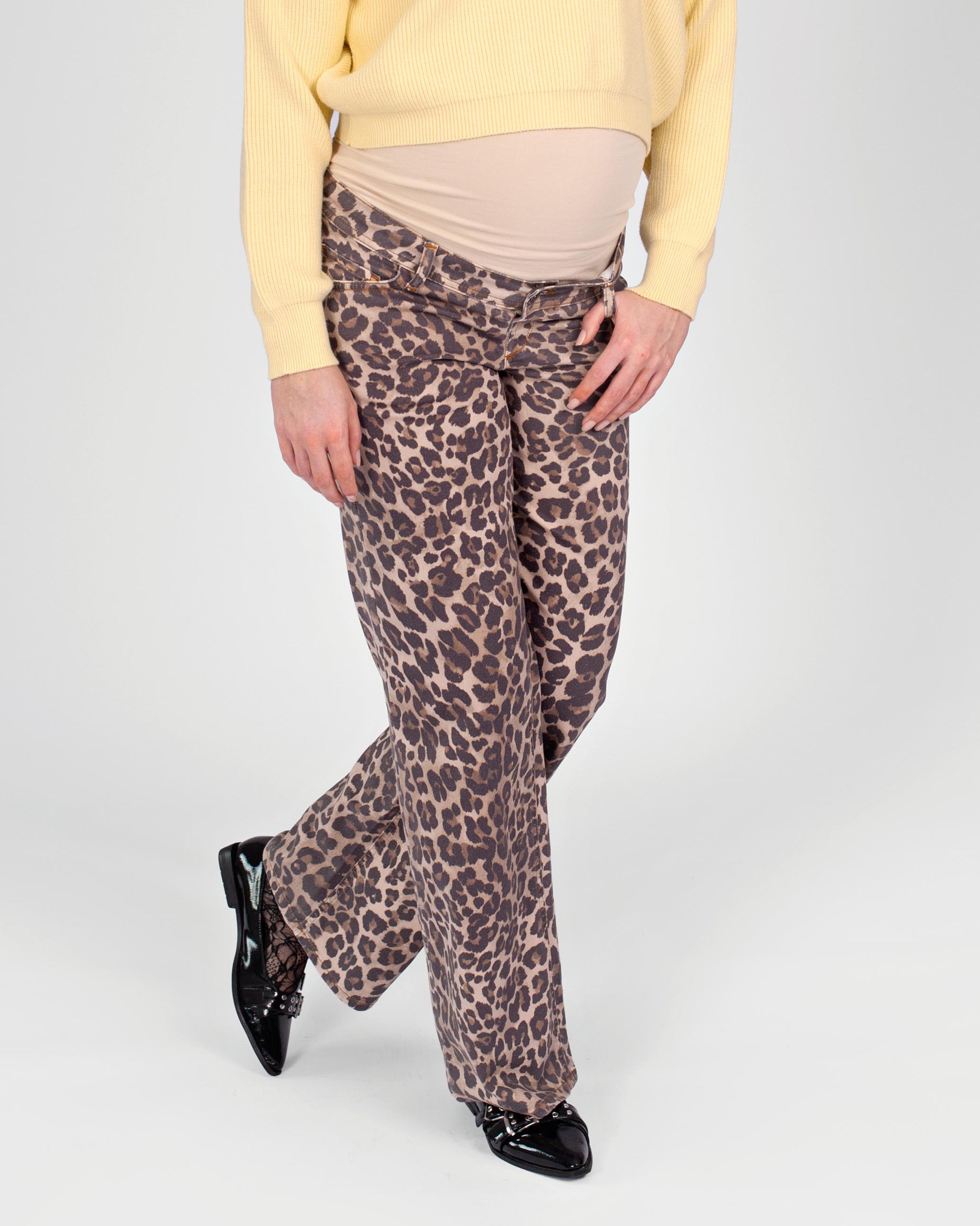 love2wait-jeans-julia-sustainable-32-wide-leg-aop-taupe-animal image 2