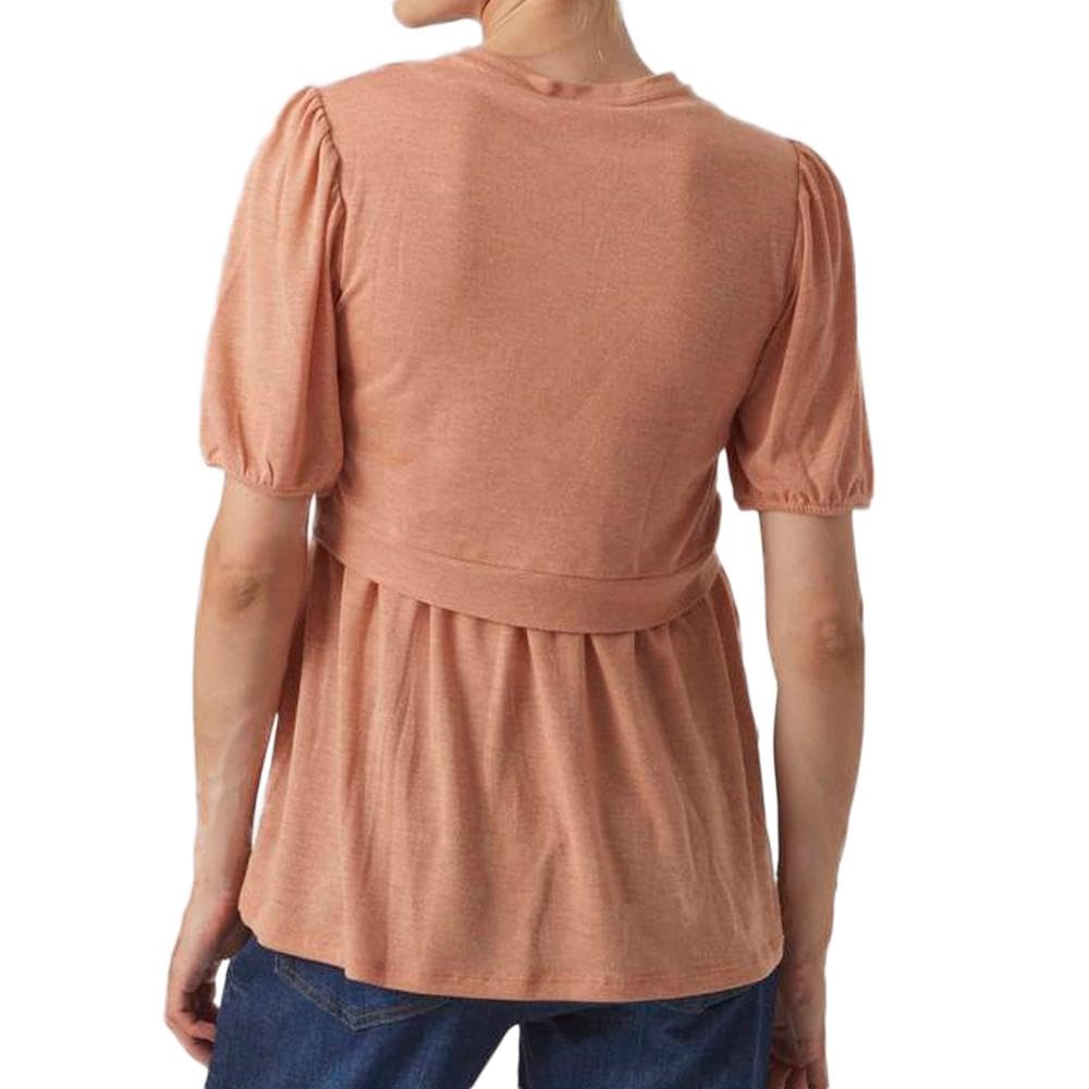 mamalicious-anabella-umstands-und-stilltop-kurz-rmelig-terracotta image 2