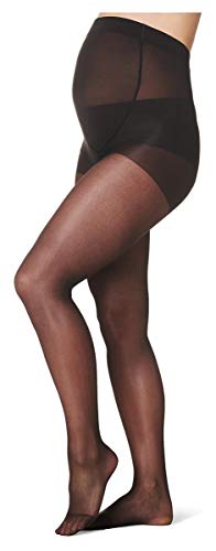 noppies-umstandsstrumpfhose-15-denier-93001-seidengl-nzend-2er-pack-nude-schwarz image 4