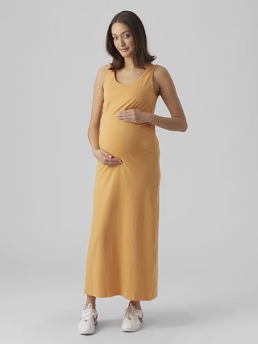 mamalicious-maxikleid-mlmia-umstandsmaxikleid-f-r-damen-kurzarm-blau image 8
