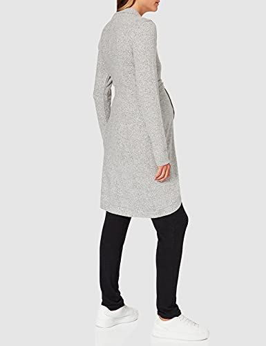 noppies-damen-strickjacke-harper-lang-lenzing-ecovero-grau-melange image 8