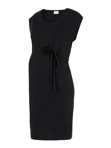 mamalicious-umstandskleid-mljade-s-l-sweat-dress-kurz-rundhals-bindeg-rtel image 7