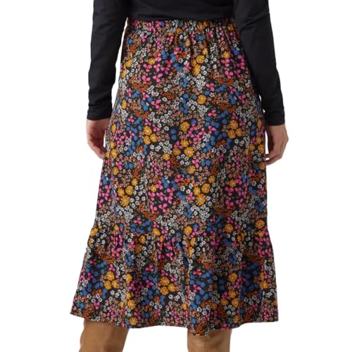 mamalicious-fina-damenrock-schwarz-rosa-bedruckt-hohe-taille image 6