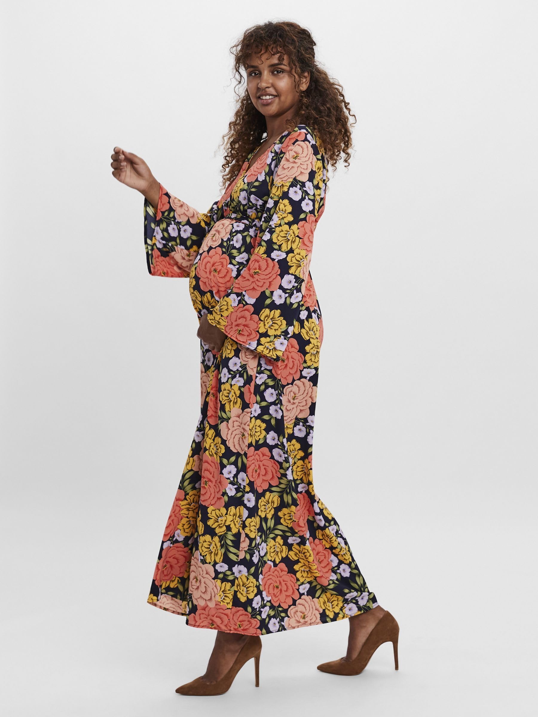 mamalicious-mama-licious-damen-umstandskleid-mlanta-langes-stillkleid image 4