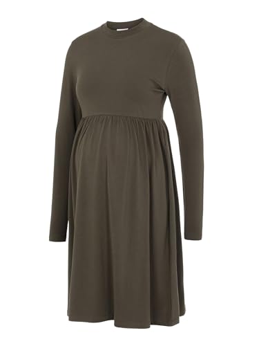 mamalicious-mlsia-l-s-jersey-abk-dress-lang-rmeliges-umstandskleid-mit-naht-ber- image 7