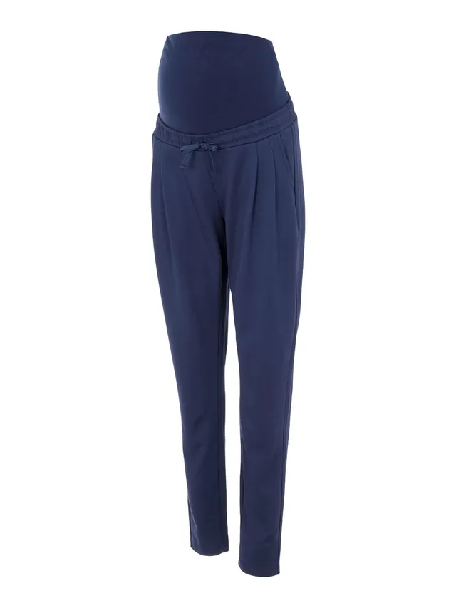 mamalicious-mllif-jersey-umstandshose-mit-elastischem-bund-und-bauchband image 1